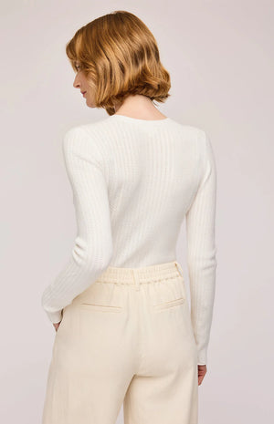 Gentle Fawn Mia White Sweater