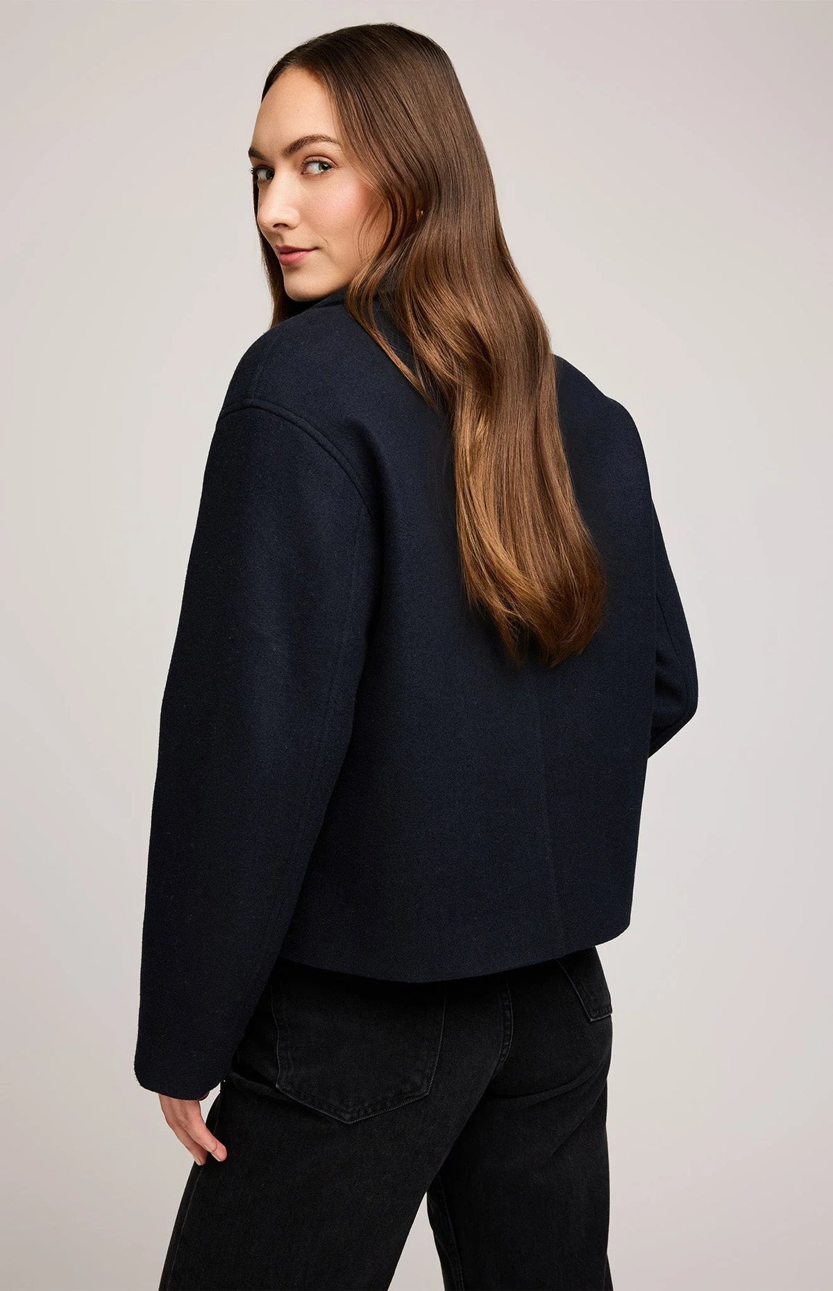 Gentle Fawn Marguerite Trench Coat in Navy