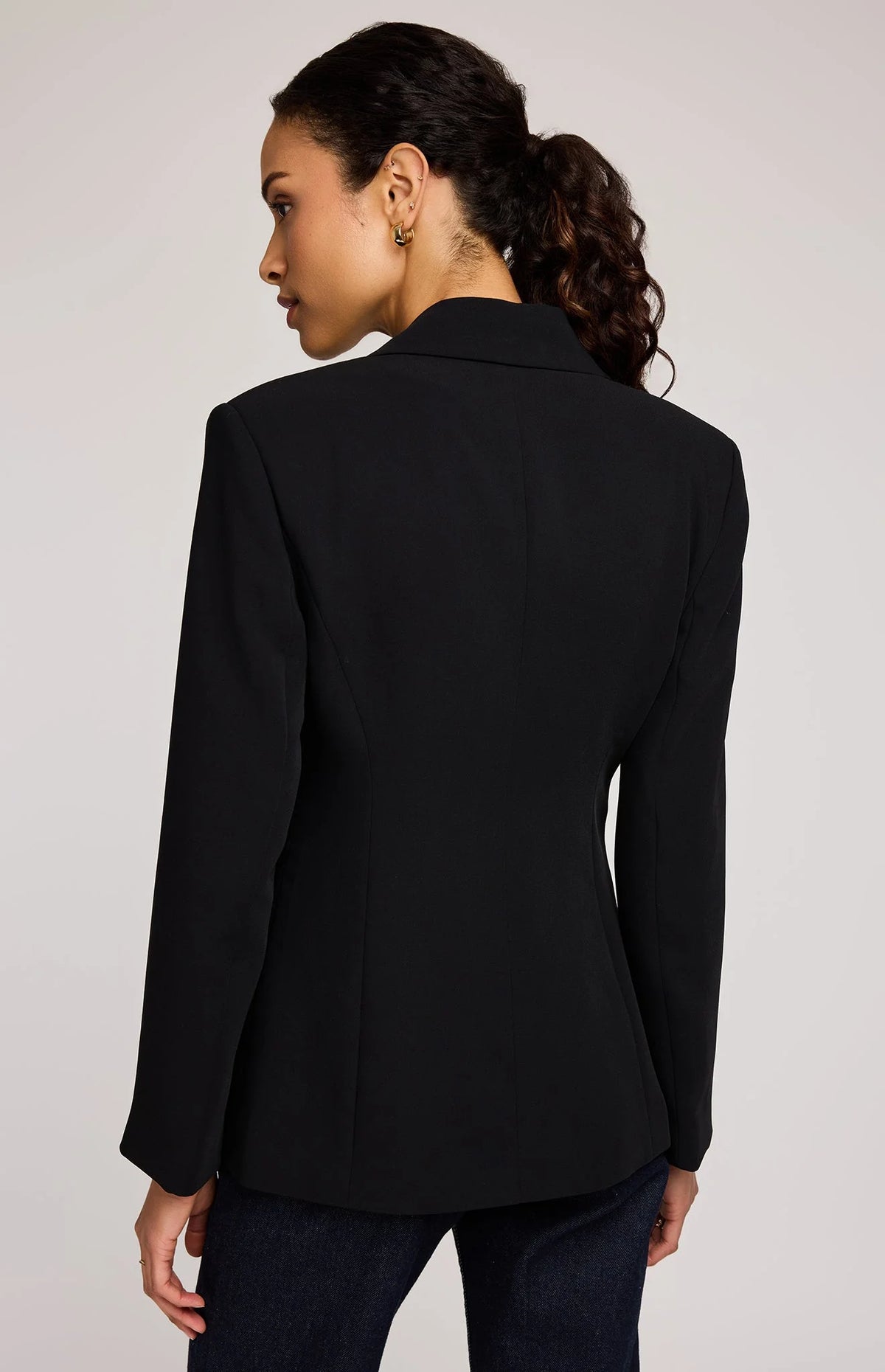 Gentle Fawn Marren Black Oversized Blazer