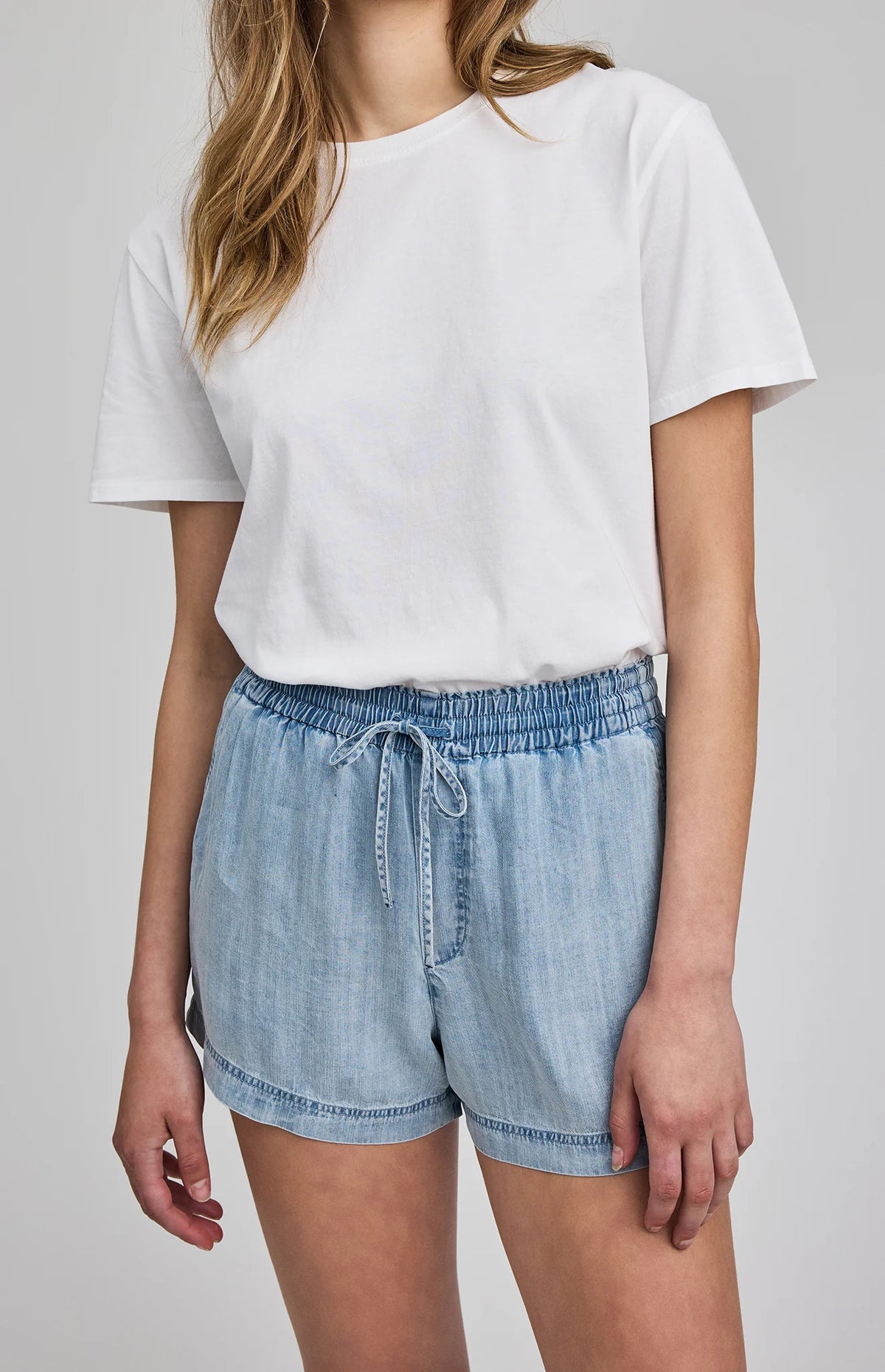 Gentle Fawn Tessa Relaxed Short in Light Blue