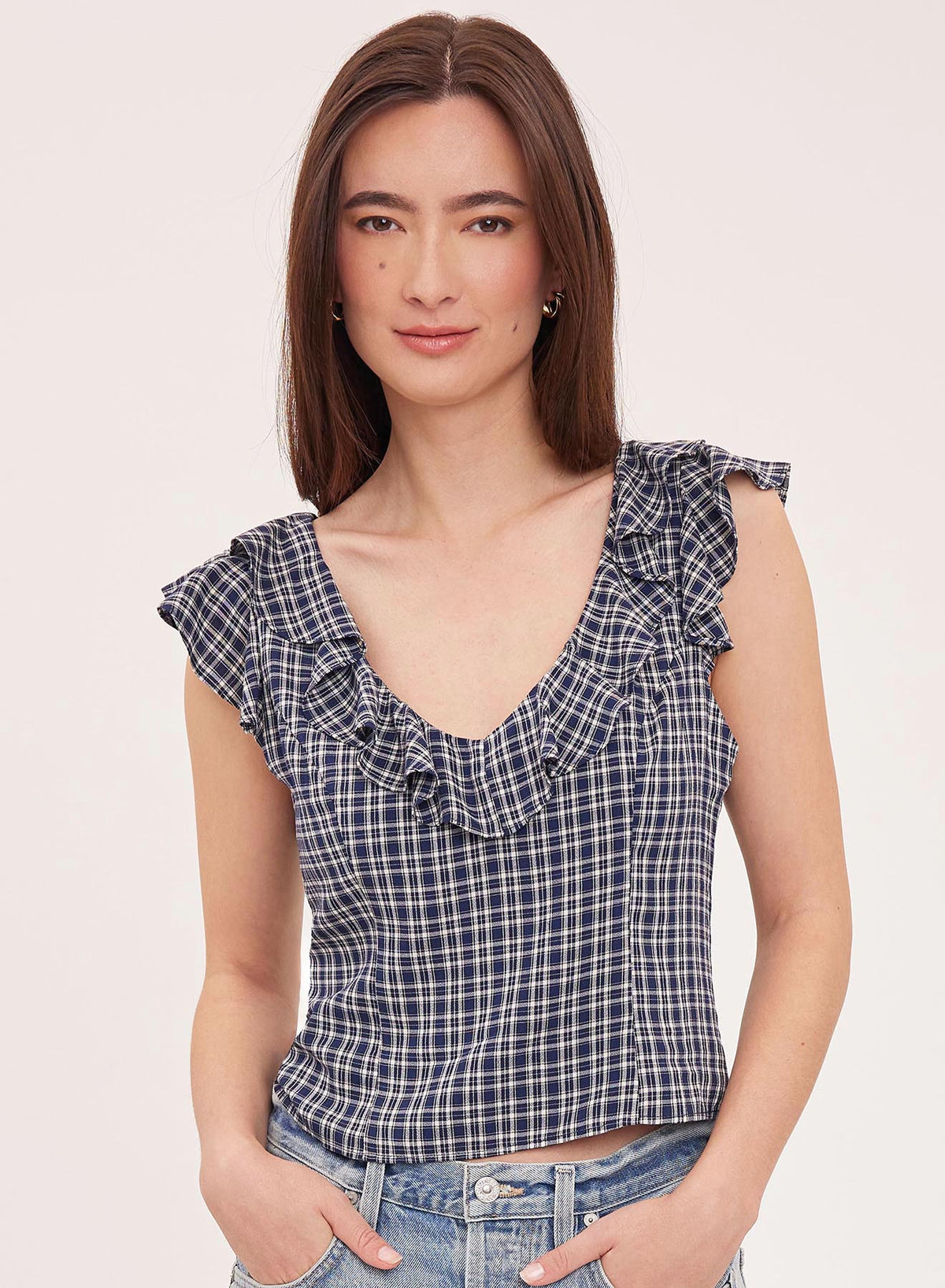 Gentle Fawn Ainsley Ruffle Tank