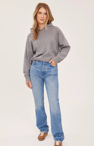 Gentle Fawn Grayson Sweater in Heather Grey