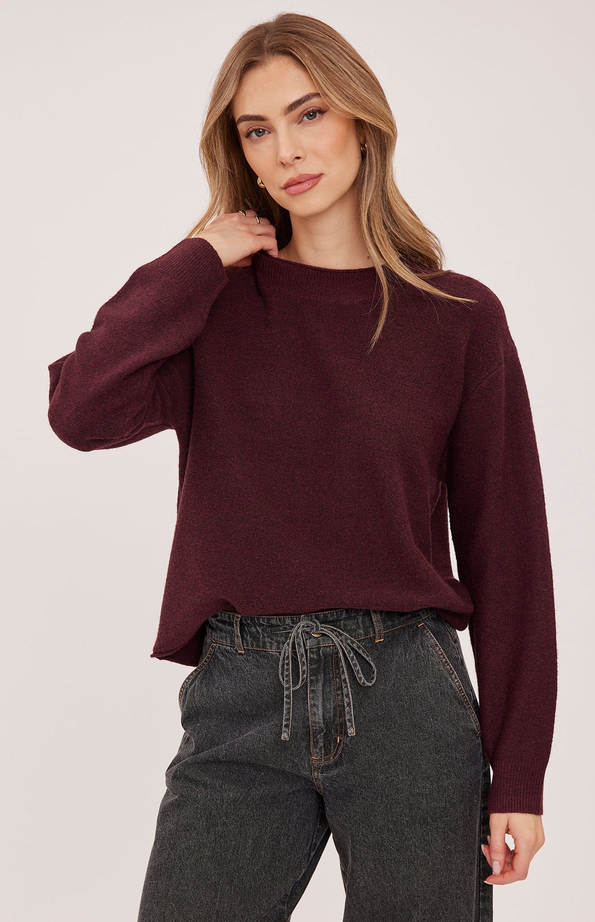 Wanda Sweater in Fig