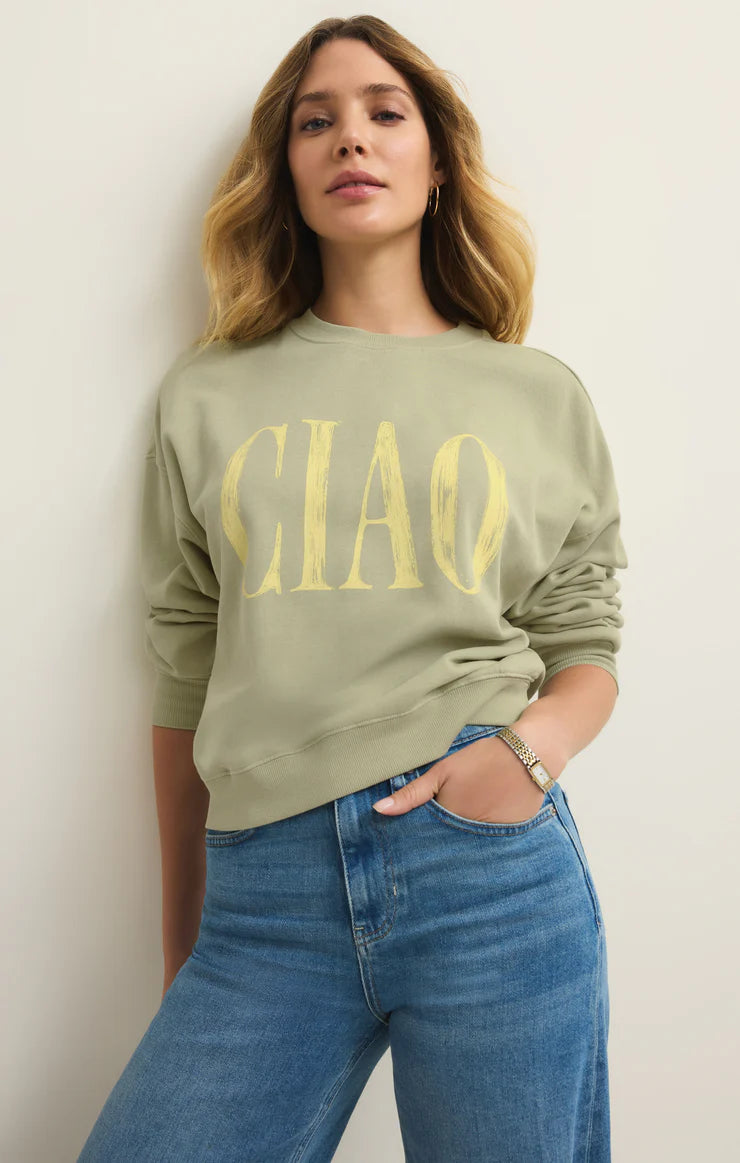Z Supply Ciao First Date Sweatshirt