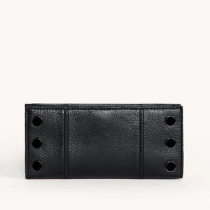 Hammitt 110 North Black Gunmetal Wallet
