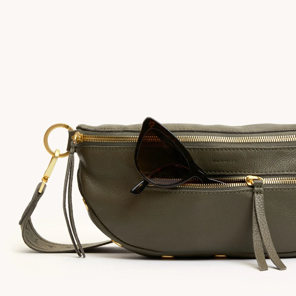 Hammitt Charles Crossbody Medium in Olive