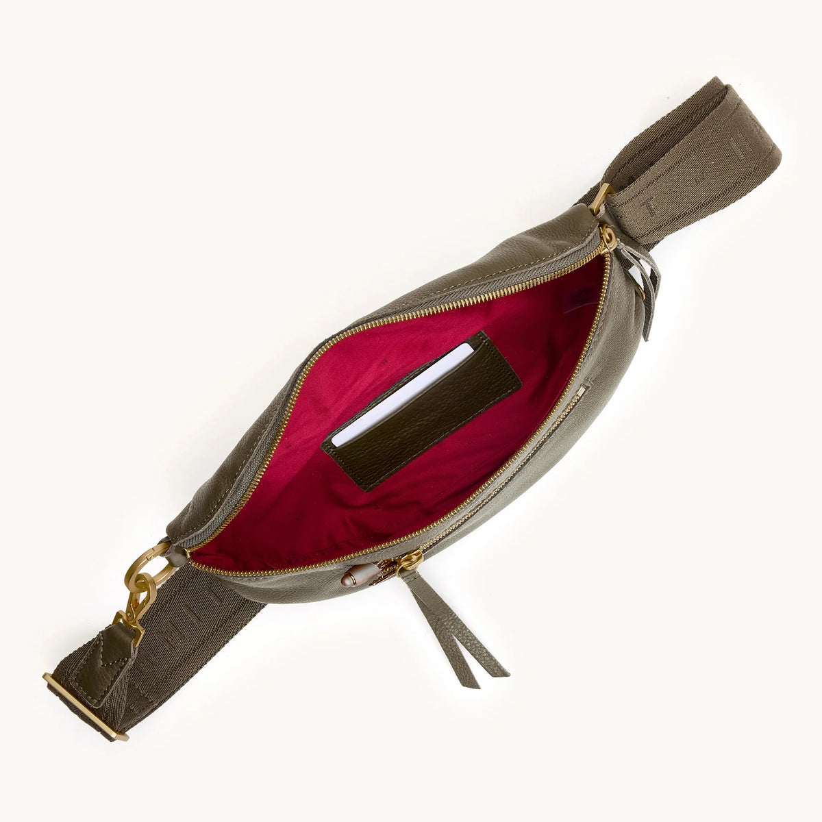 Hammitt Charles Crossbody Medium in Olive