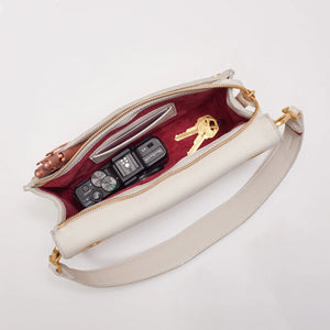 Hammitt Montana Clutch Small Calla Lily White Handbag