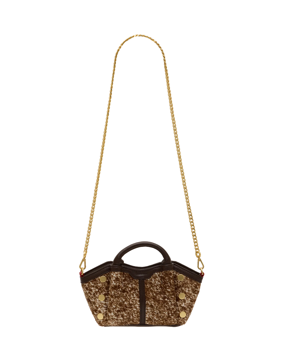 Hammitt Paul Mini Bag in Speckle Calf/Brushed Gold