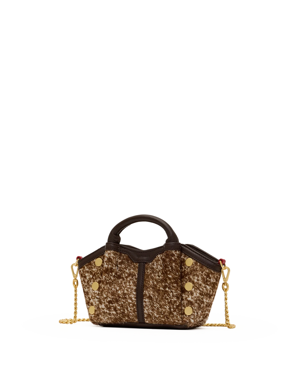 Hammitt Paul Mini Bag in Speckle Calf/Brushed Gold