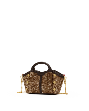 Hammitt Paul Mini Bag in Speckle Calf/Brushed Gold