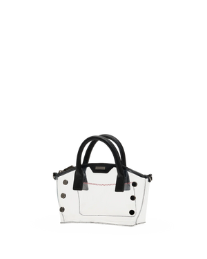 Hammitt Paula Clear Bag in Black/Gunmetal