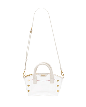 Hammitt Paula Clear Bag in Calla Lily White