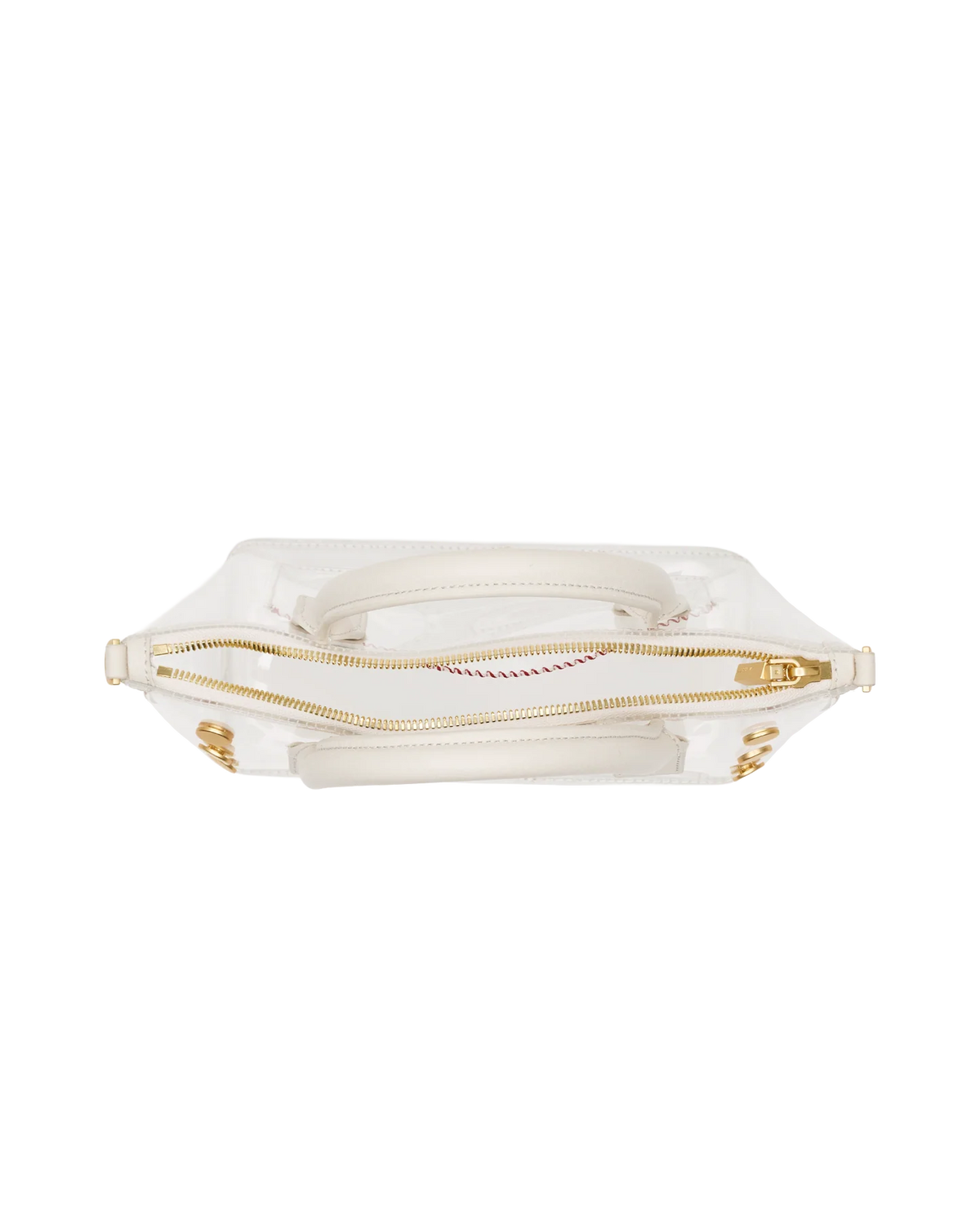 Hammitt Paula Clear Bag in Calla Lily White