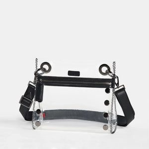 Hammitt Tony Small Clear Black Handbag