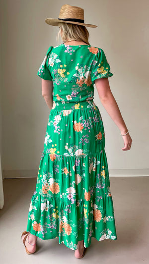 Palm Springs Tier Maxi Skirt