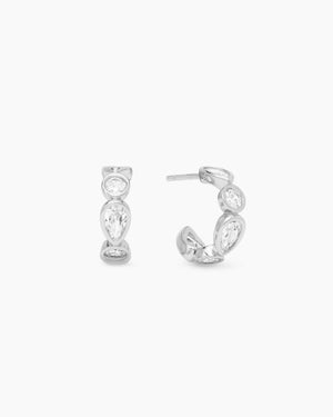 Melinda Maria Isla Huggies in Silver