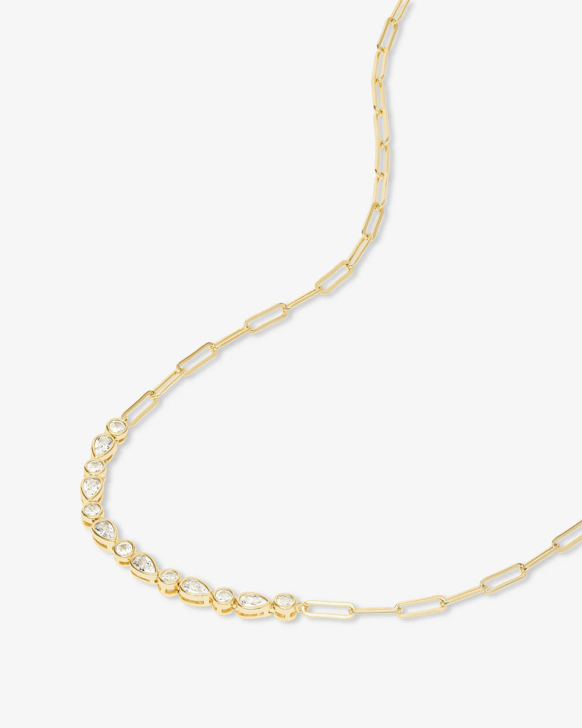 Melinda Maria Isla Samantha Tennis Necklace