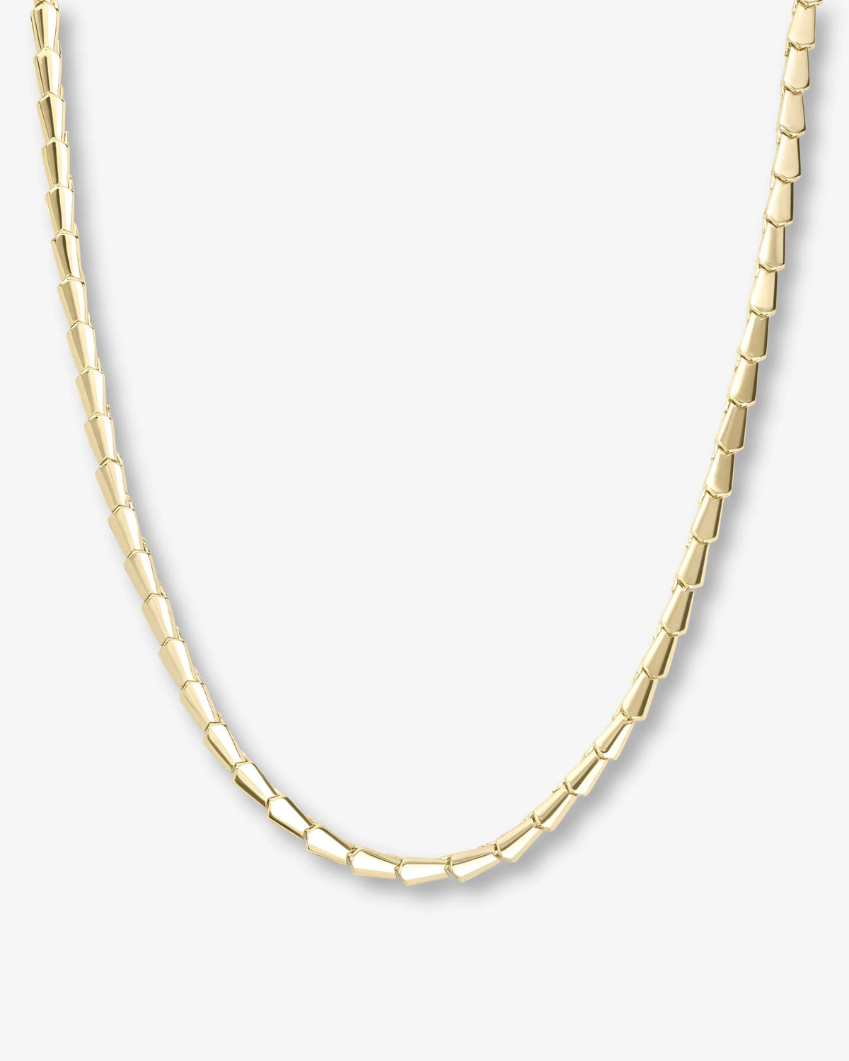 Melinda Maria Serpent Collar Necklace 15&#39; in Gold