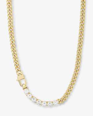 Melinda Maria Julian Loves Diamonds Necklace 18"