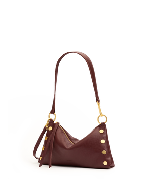 Hammitt_Kyle_Bag_in_Cherrywood_Pebble/Brushed_Gold