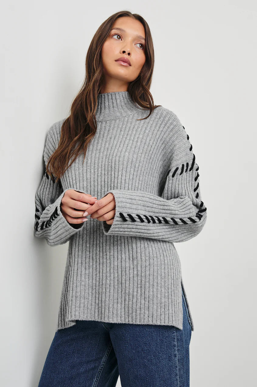 Rails Heather Grey Liam Sweater