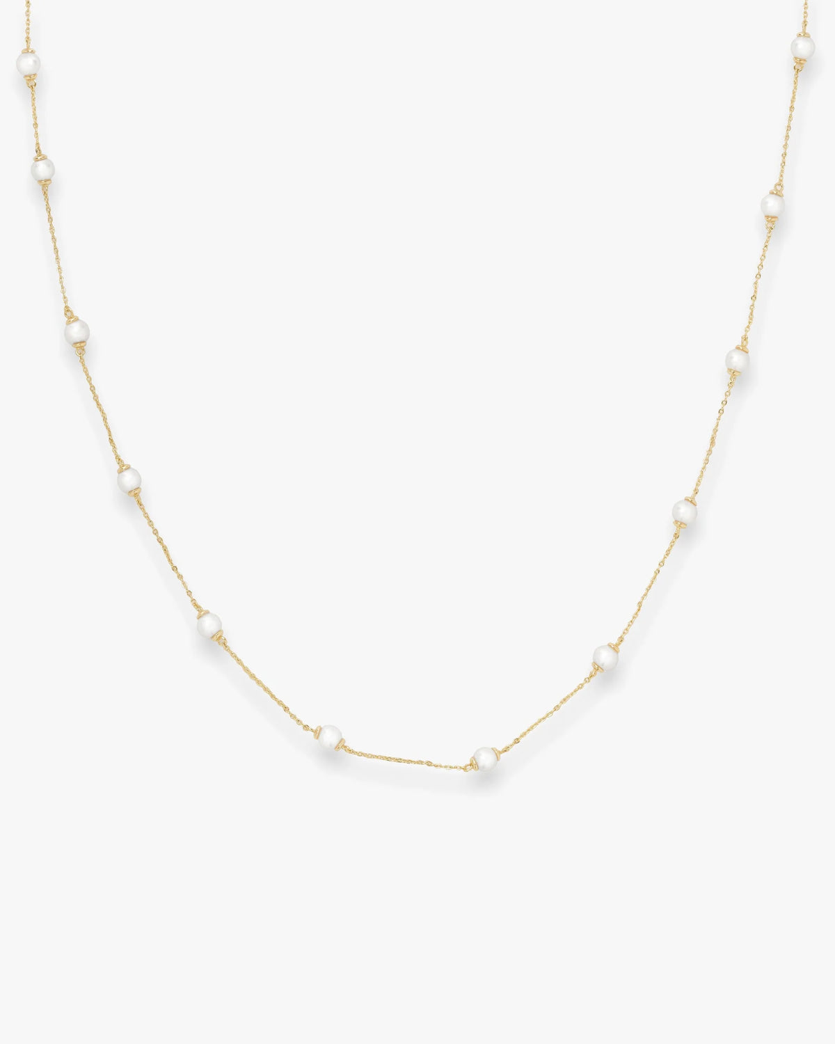 Melinda Maria Perfect Pearl Infinity Necklace