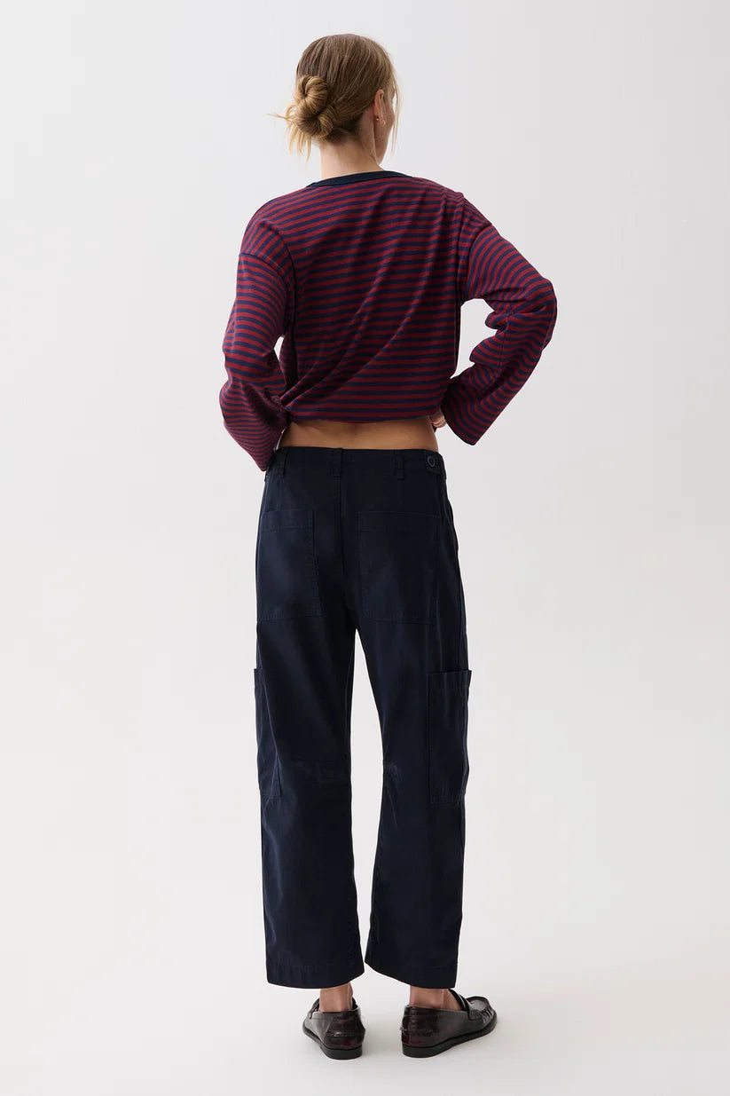 Pistola Sabrina Curved Utility Pant in Nautical Navy