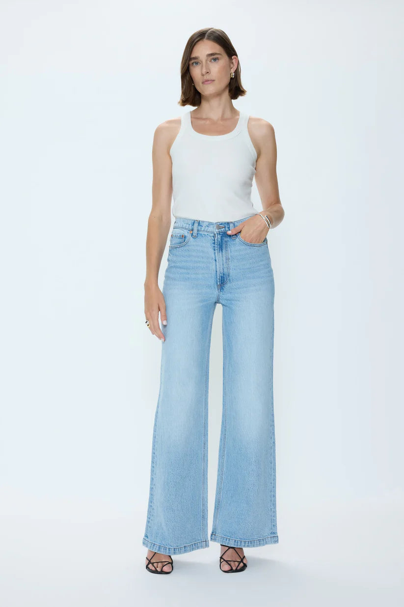 Pistola Lana High Rise Ultra Wide Leg Jean in Perspective