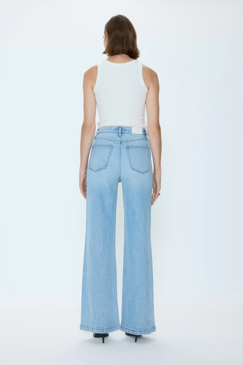 Pistola Lana High Rise Ultra Wide Leg Jean in Perspective