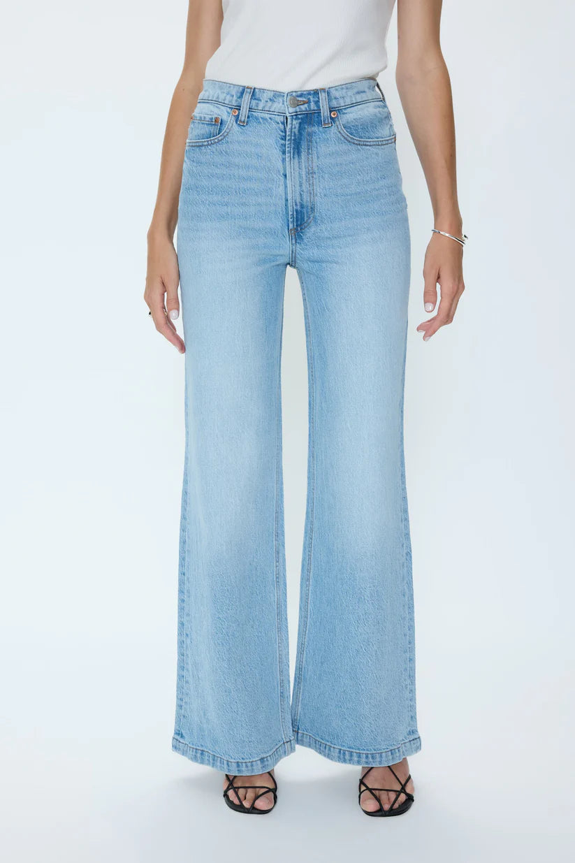 Pistola Lana High Rise Ultra Wide Leg Jean in Perspective