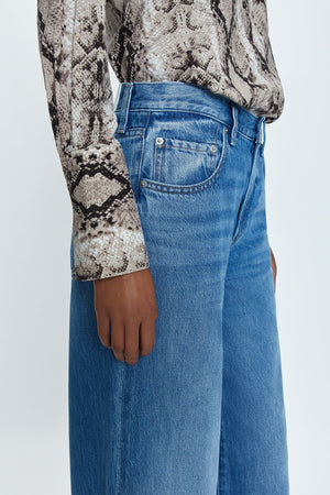 Pistola Jadyn Low Slung Wide Leg Jeans