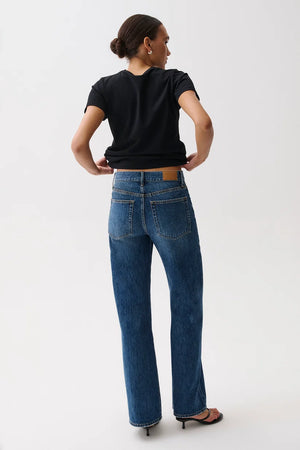 Pistola Larsen Relaxed Flare Jean in Daring