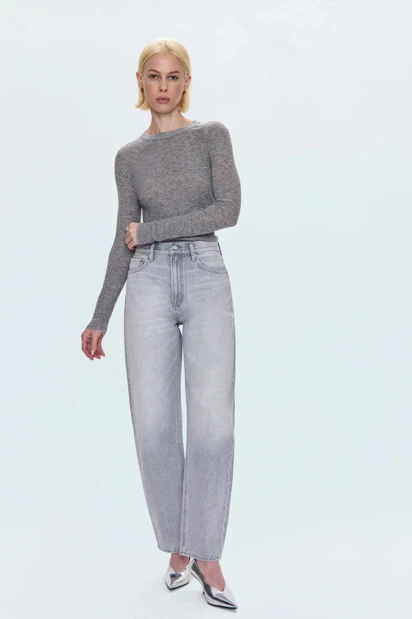 Pistola Cassie Crop in Enigma Grey