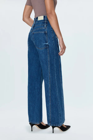 Pistola Caleb High Rise Stacked Waist in Reflection