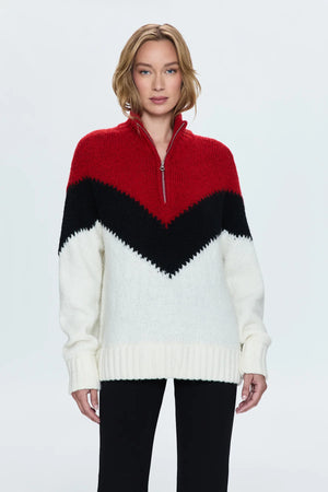 Pistola Maribel Chevron Sweater