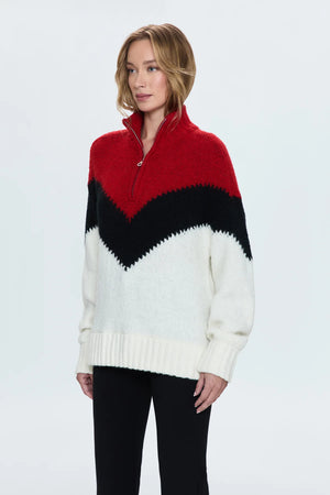 Pistola Maribel Chevron Sweater