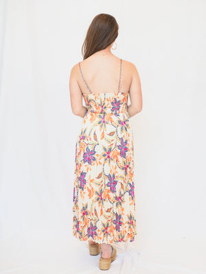Dany Dayna Dress in Stitched Flower