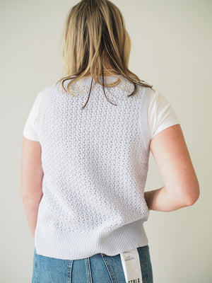 Kate Crochet Knit Vest
