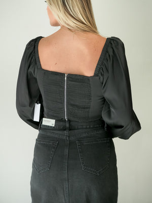 ASTR Penny Black Top
