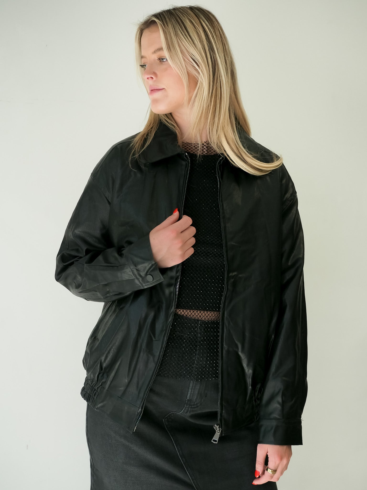 Rider Black Leather Jacket