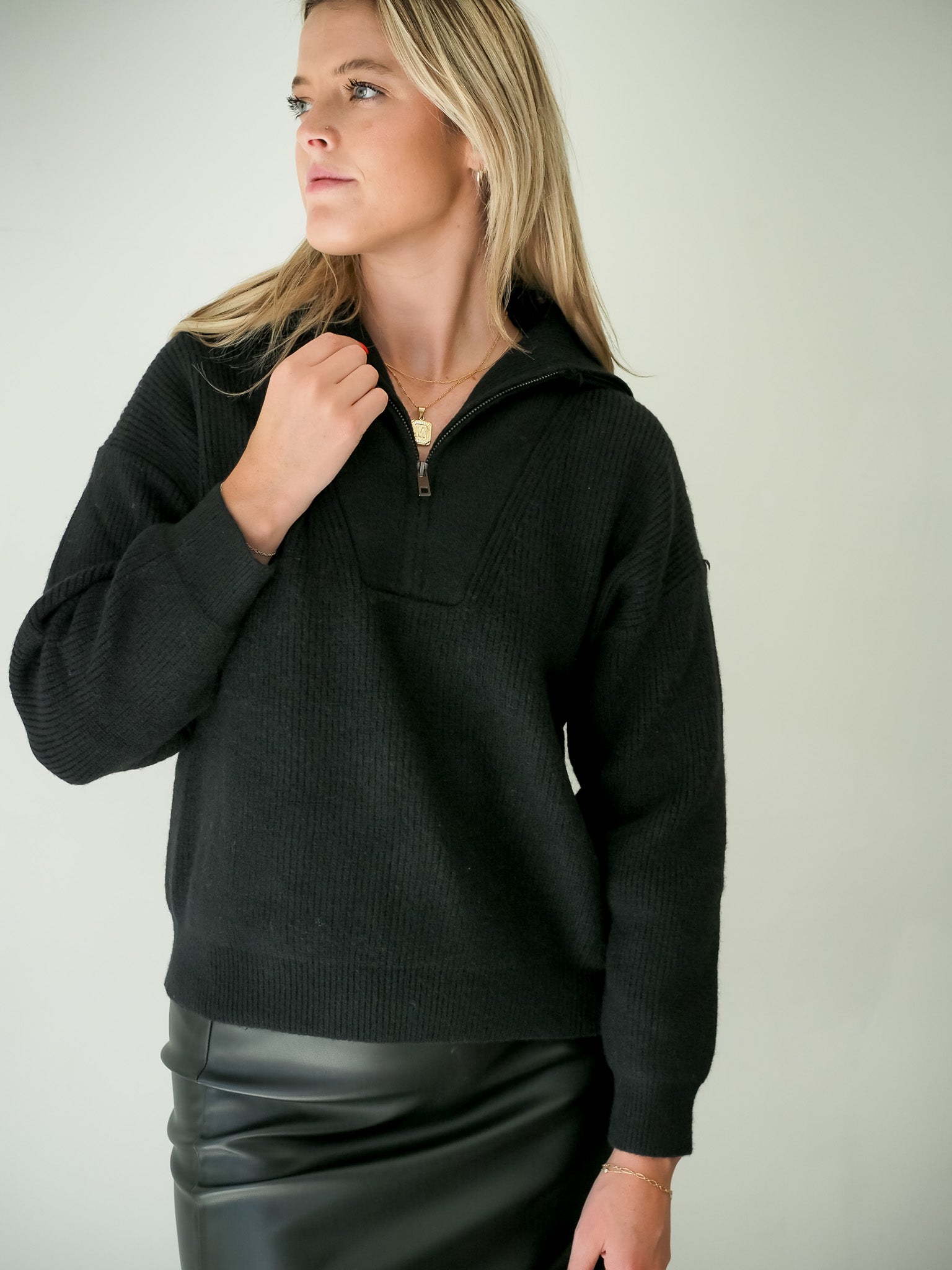 Greyson Collared Sweater
