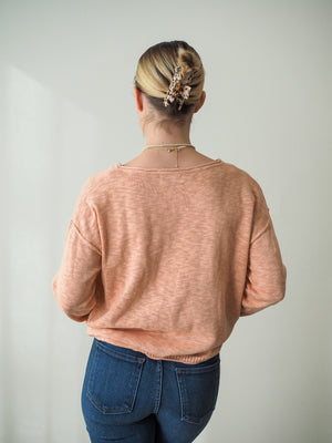 Marissa Heathered Sweater - 2 colors