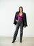 Steve Madden KENDRA Rhinestone Black BLAZER