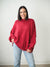 FREE PEOPLE EASY STREET TUNIC in CHERRY