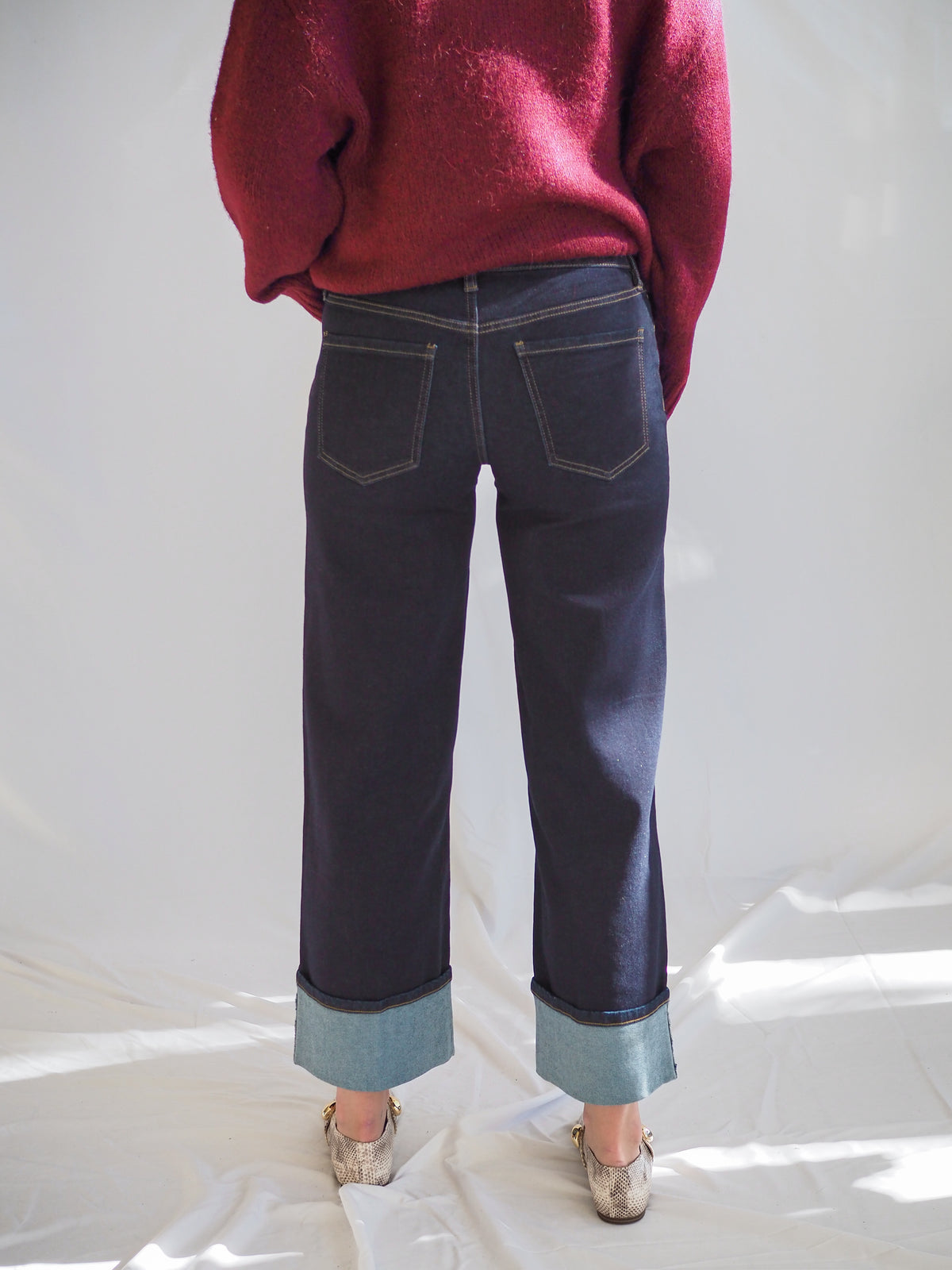 Liverpool Morgan Cuffed Wide Leg 30&#39; Inseam