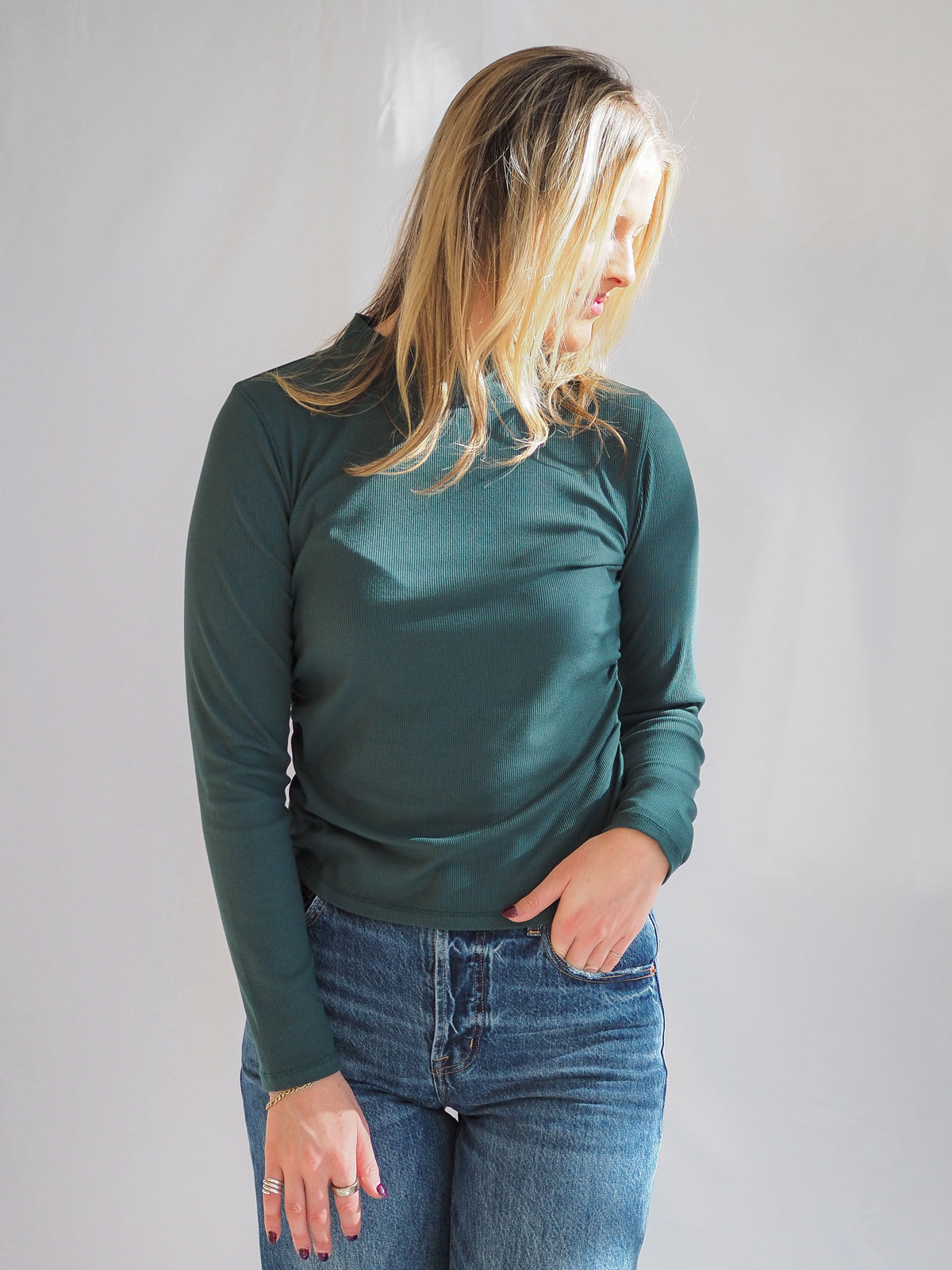 Kamari Pine Needle Long Sleeve Top