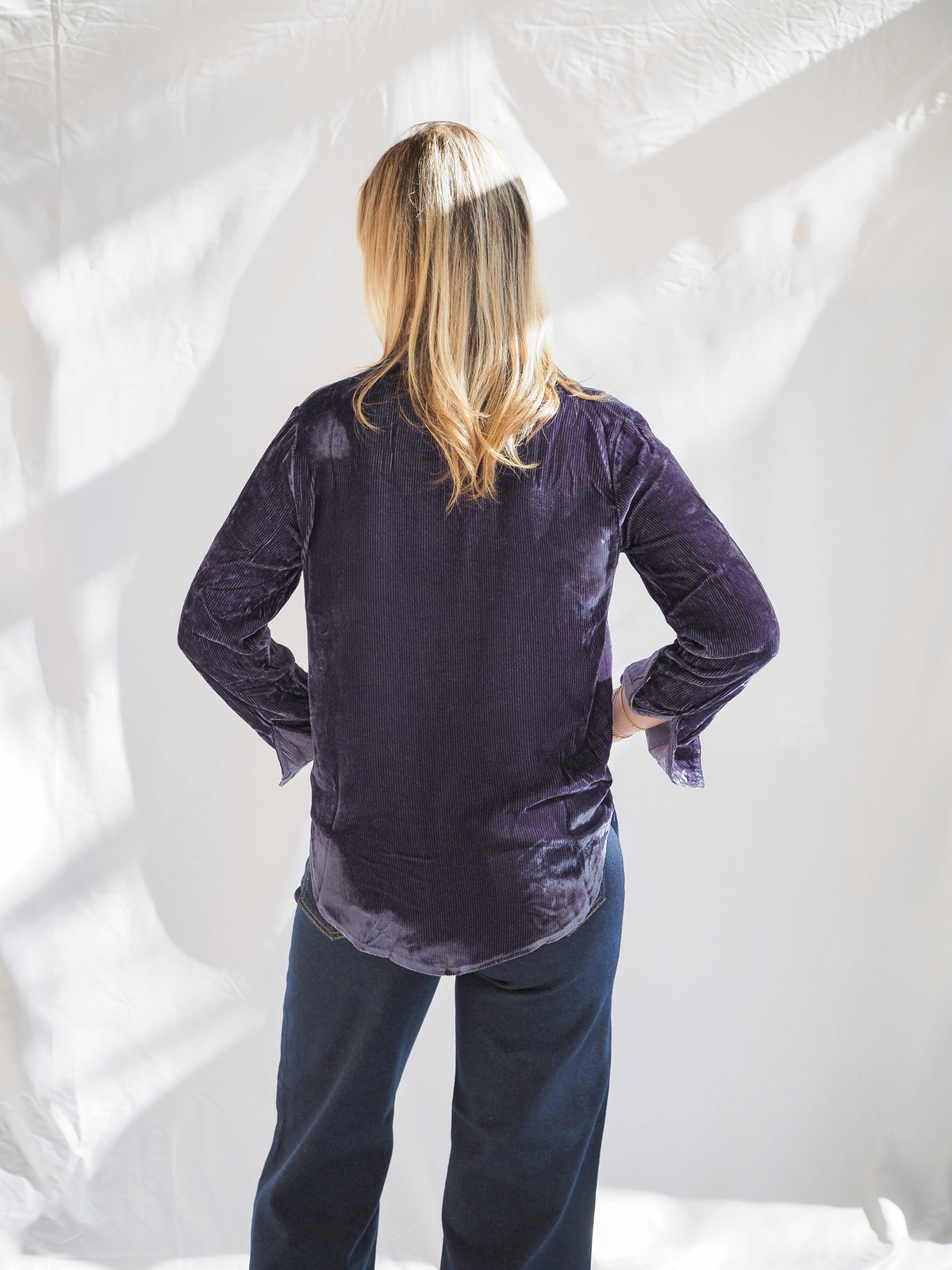 Bella Dahl Long Sleeve Courduroy Blouse