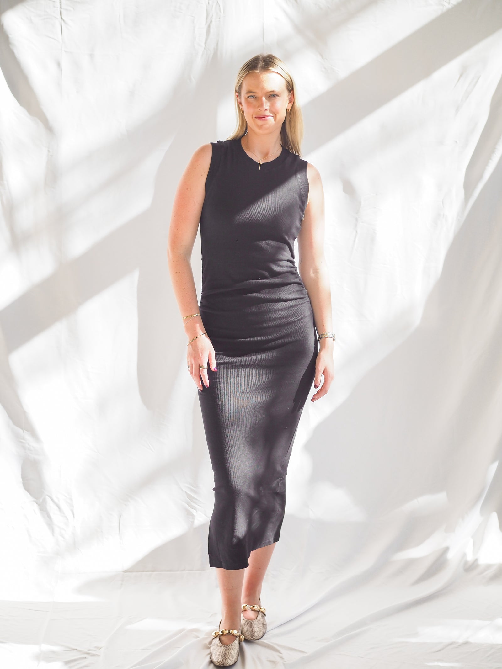 Bishop & Young MODERNE RIB KNIT DRESS