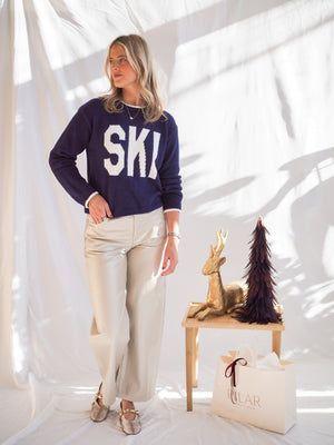 Z SUPPLY Ski Plush Sweater in Navy
